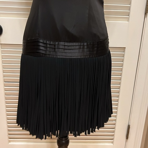MM Couture by Miss Me Black Cocktail Dress with Fringed Skirt, Size Small, EUC - Picture 5 of 17